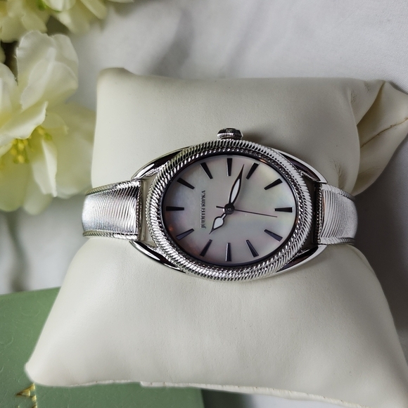 NWT OVAL JUDITH RIPKA WOMAN'S WATCH - Picture 2 of 5